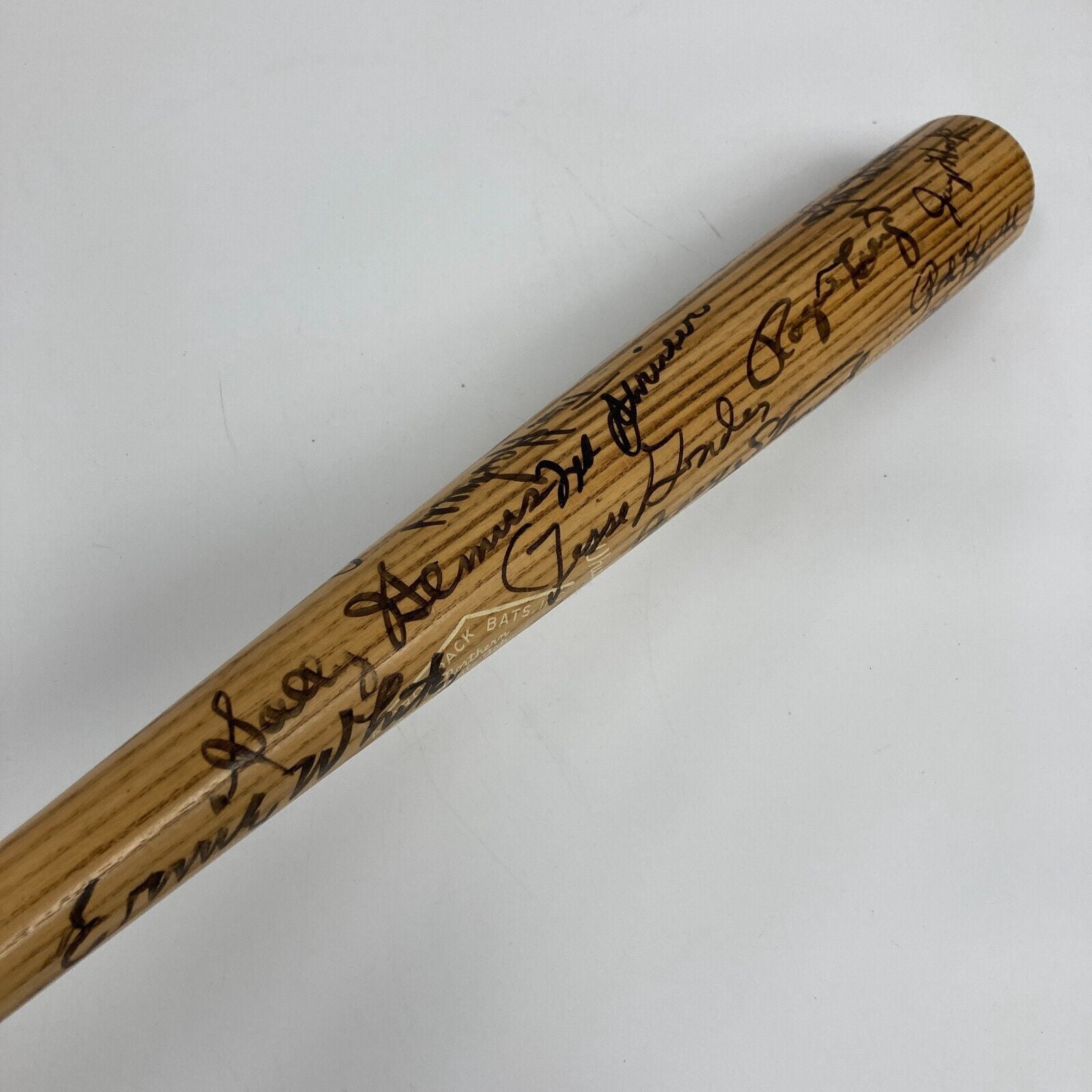 1963 New York Mets Team Signed Game Issued Baseball Bat 20+ Sigs JSA COA