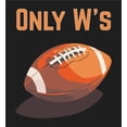 thumbnail image 4 of Only W's American Football Youth Black Jogger Pants-Small, 4 of 4