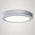 thumbnail image 2 of WAC Lighting Geos 10" LED 2700K Round Aluminum Low-Profile Flush Mount in White, 2 of 5