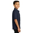 thumbnail image 3 of Port & Company Youth Core Blend Jersey Knit Polo-S (Deep Navy), 3 of 6
