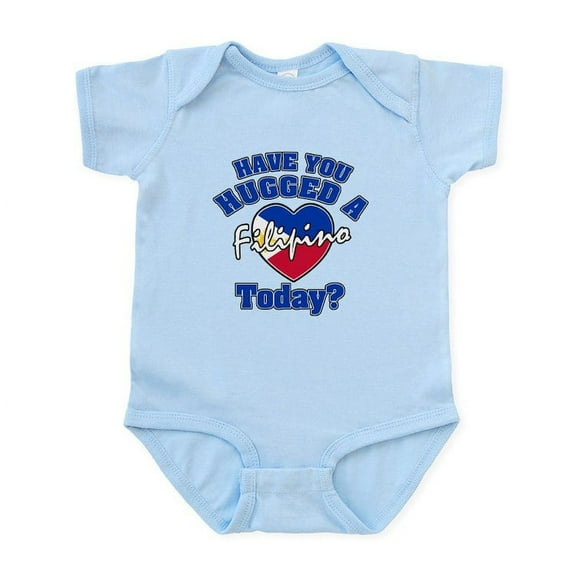 CafePress - Have You Hugged A Filipino Today? Infant Bodysuit - Baby Light Bodysuit, Size Newborn - 24 Months