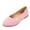 Pink, variant on CHICVOMEY Floral Pearl Ballet Flats for Women Round Toe Faux Suede Mary Jane Shoes Casual Slip On Flats for Office Bridesmaid Everyday Wear