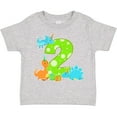 thumbnail image 3 of Inktastic Dinosaur Party-second Birthday Boys or Girls Toddler T-Shirt, 3 of 5