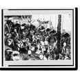 thumbnail image 2 of Historic Framed Print, Hong Kong. Wharf scene, 17-7/8" x 21-7/8", 2 of 9