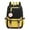 Black Yellow, variant on Casual Travel Backpack with USB Charging Port, Lightweight Laptop Daypack with Plush Pendant and Large Capacity