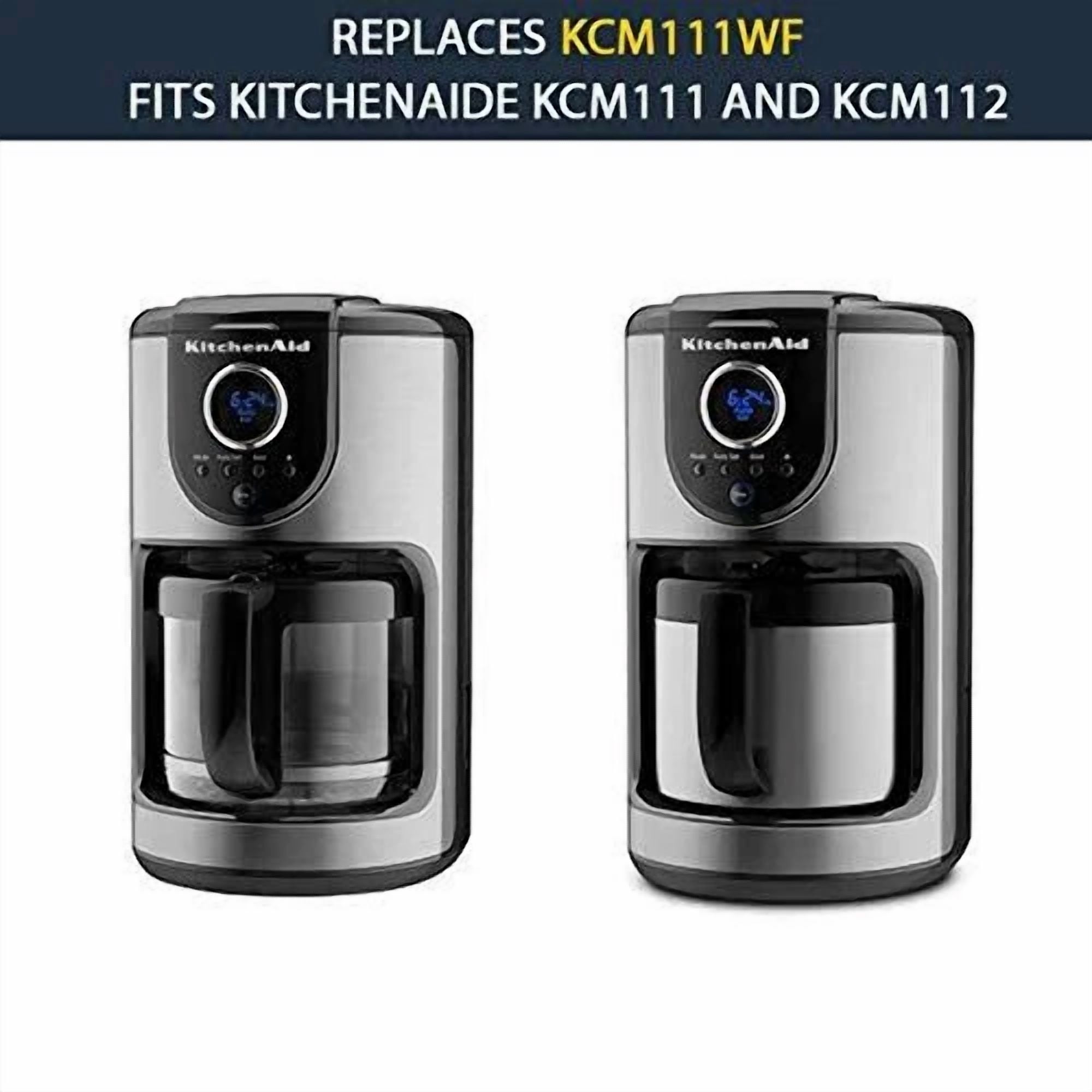 CIRCLE- 12 Replacement Kitchenaid Charcoal Coffee Water Filters, Kcm11Wf Kcm111 & Kcm112