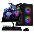thumbnail image 1 of Computadora Escritorio Completa Xtreme PC Gaming AMD Radeon Vega Renoir Ryzen 7 5700G 32GB SSD 1TB Monitor 23.8 75Hz WIFI Black gaming ligero, oficina, estudio y hogar, 1 of 6