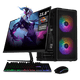 thumbnail image 1 of Computadora Escritorio Completa Xtreme PC Gaming AMD Radeon Vega Renoir Ryzen 7 5700G 32GB SSD 1TB Monitor 23.8 75Hz WIFI Black gaming ligero, oficina, estudio y hogar, 1 of 6