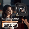 thumbnail image 5 of Portable Rechargeable Handheld Ring LED Light for Mobile Photography, Live Streaming, Desktop, Selfie, Adjustable Brightness, 5 of 7