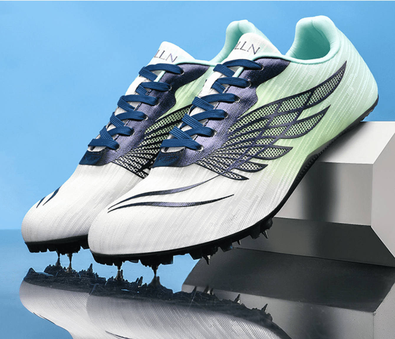 OnyxTrek Track and Field Shoes for Men Women 8 Spikes Boys and Girls Kids   Running Racing Shoes