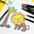 thumbnail image 4 of Textile Pens Set, 24 Colors Innovative Fabric Painting Pens DIY  For Crafts For Shoes For T Shirts, 4 of 8
