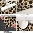 thumbnail image 3 of Brown and Black Leopard Print Kitchen Rug Mat,Kitchen Runner Rugs Non Skid Washable,Decorative Kitchen Floor Mats for Kitchen,Sink,Laundry,17"X47", 3 of 5