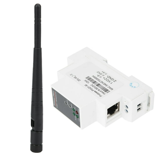 Domqga New RS485 To WIFI Ethernet Serial Server For ECos System + Antenna9-50VDC PW21-M