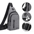 thumbnail image 3 of Sling Bag for Women Men, Crossbody Bags, Chest Bag, Backpacks Chest Shoulder Crossbody Purse Surper Light Handbag for Travel Running Cycling for Men, 3 of 10