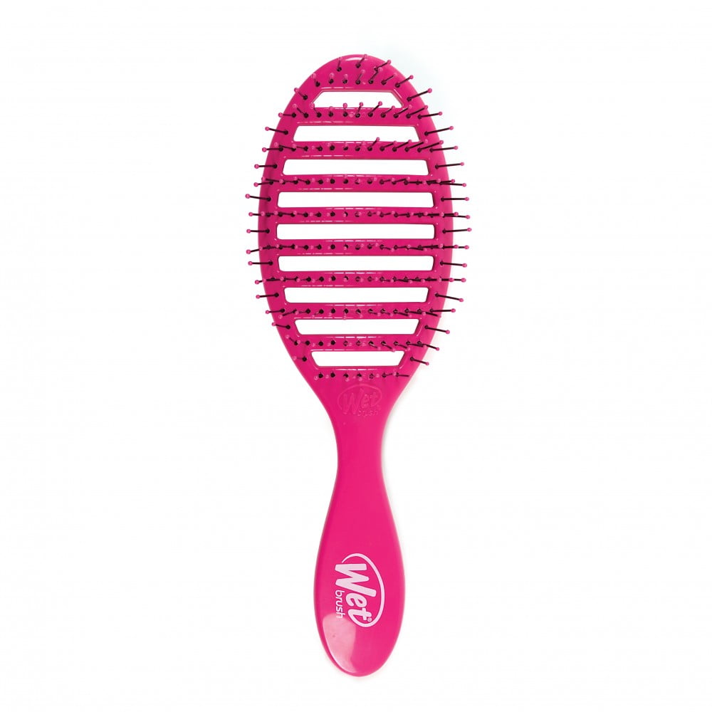 Wet Brush Speed Dry Detangle HeatFlex Bristles Hair Brush (Color may vary) 1pc