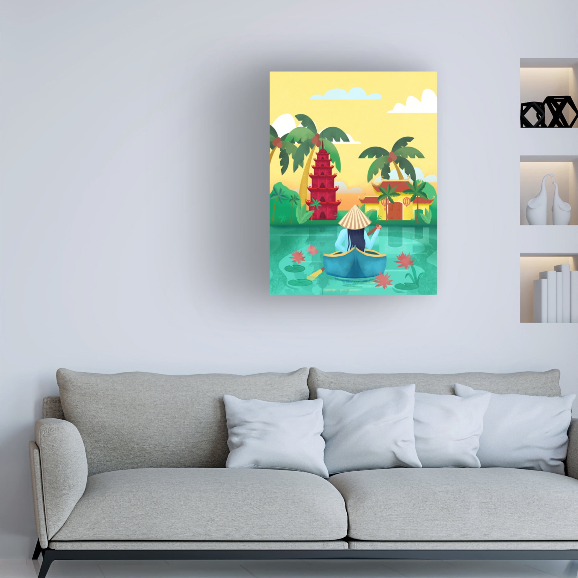 Trademark Fine Art Petra Lizde Vietnam Canvas Wall Art