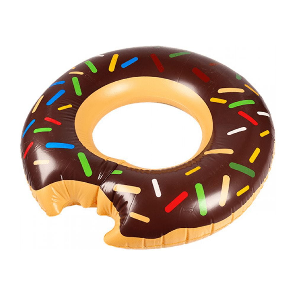 Chocolate Donut Pool Floats Donut Pool Floatie Donut Tube Pool Doughnut Pool Float Donut