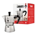 thumbnail image 1 of Cafetera de café espresso Bialetti Moka Express de 60 ml, color plateado, 1 of 7