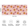 thumbnail image 3 of Pioneer Flower Floral Print Pattern Bathroom Rugs Mat, Non Slip Microfiber Bathroom Rug with Rubber Backing, Soft Mats for Bathroom Floor Tub Shower, 24"x60", 3 of 5