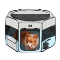 thumbnail image 1 of Parque para Mascotas X-ZONE PET portátil para Perro, Gato, Conejo Azul, 1 of 7