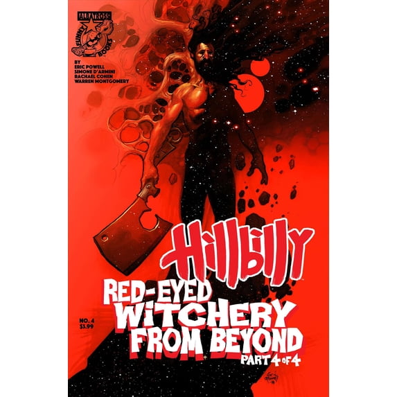 Hillbilly: Red Eyed Witchery From Beyond #4 VF ; Albatross Comic Book