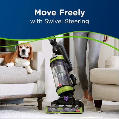 BISSELL Cleanview Swivel Pet Upright Bagless Vacuum Cleaner, Green 