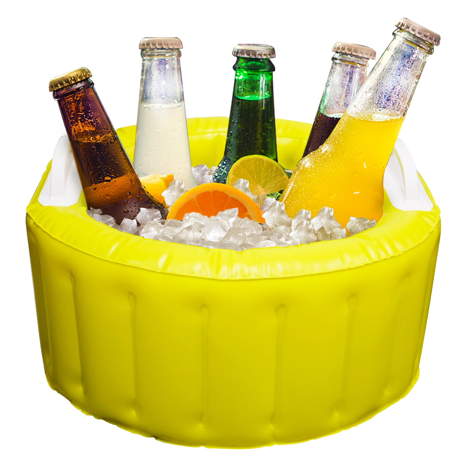 Hitnext Inflatable Ice Bucket, Yellow Drink Cooler Egypt Ubuy