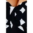 thumbnail image 3 of Funfash Plus Size Women Diamond White Black Slimming Cocktail Dress Made in USA, 3 of 4