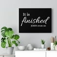 thumbnail image 6 of Scripture Walls John 19:28-30 It Is Finished Bible Verse Canvas Christian Wall Art Ready to Hang Unframed, 6 of 16