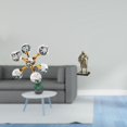 thumbnail image 2 of Figura decorativa de mesa Sphere Knight, escultura moderna europea para escritorio, oficina, estantería, entrada, sala de estar o decoración del hogar, 2 of 8