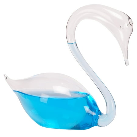 River City Clocks Swan Shaped Glass Water Barometer