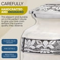 thumbnail image 6 of Forever Lane Classic Cremation Urn for Ashes for Women & Men Aluminum Metal Urn, White, 6 of 7