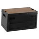 thumbnail image 3 of Organizador de Maletero de Coche, Caja de Almacenaje para Acampar Al Aire Libre, Contenedor de Cocina Al Aire Libre, Bolsa de Transporte, Organizador negro 55L, 3 of 8
