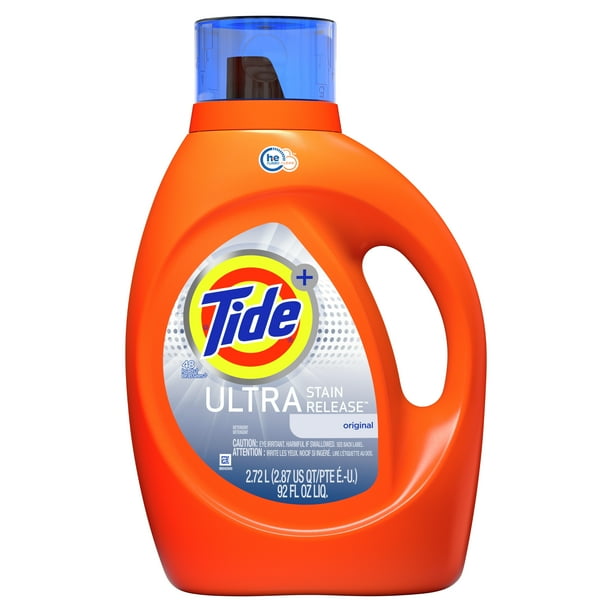 Tide Ultra Stain Release 48 Load Liquid Laundry Detergent 92 Fl Oz Walmart Com Walmart Com