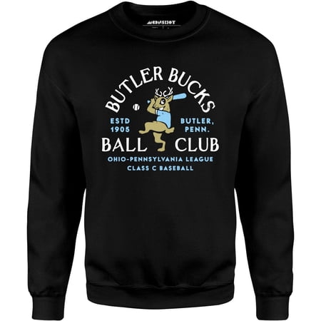 Butler BucksPennsylvaniaVintage Defunct Baseball Team Tribute -Sweatshirt