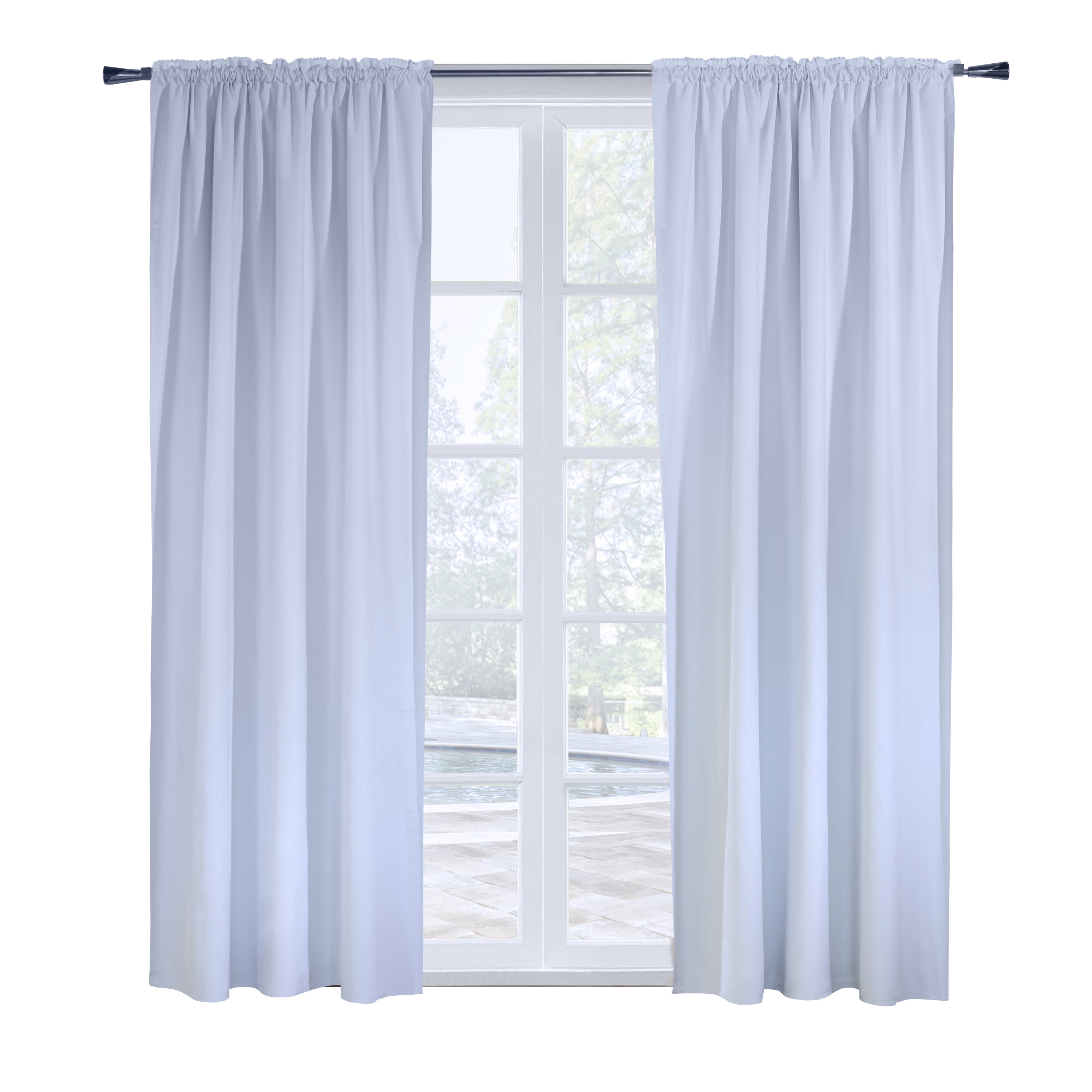 Urbain Multi-purpose Blackout Ultimate Curtain Liner 45" x 56" in White