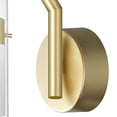 thumbnail image 4 of CWI Lighting Olinda Satin Gold LED Integrated Wall Light Indoor Dry Location, 4 of 6
