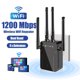 thumbnail image 2 of Repetidor WiFi inalámbrico de 1200Mbps amplificador de señal Wifi amplificador extensor WiFi 2,4G/5GHz amplificador de señal Wi-Fi red de largo alcance, 2 of 5