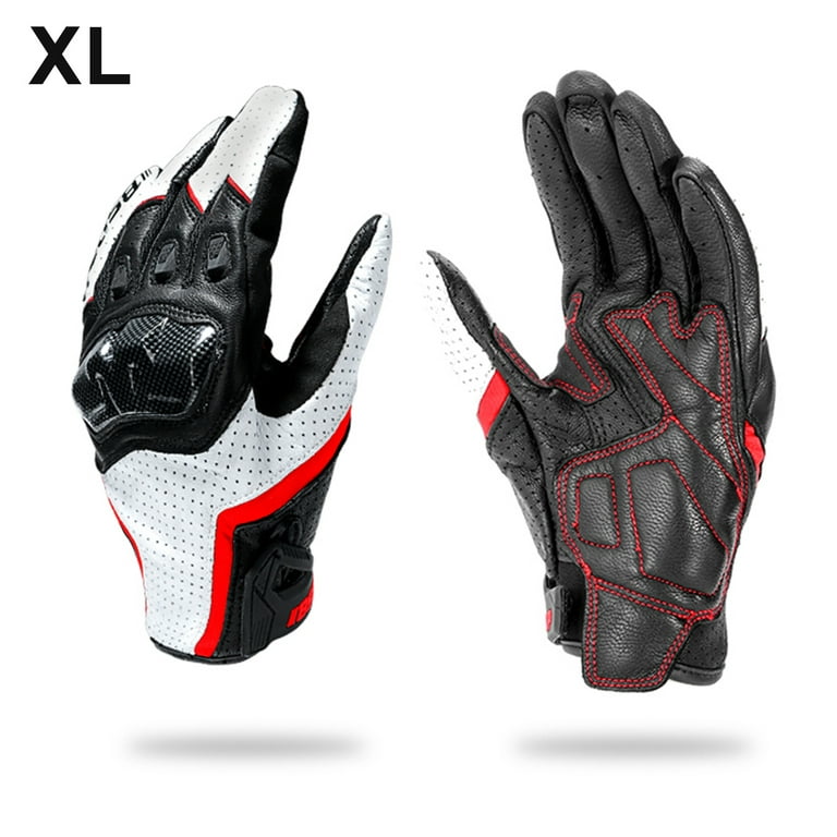 Kemimoto Motorcycle Gloves for Men Women, Touchscreen Breathable