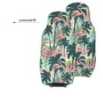 thumbnail image 6 of KAKALAD Flamingo tropical leaves Car Seat Covers Set Vehicle Front Seats Protector 2 Pcs, 6 of 9