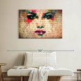 thumbnail image 2 of Elephant Stock Words On Enchantress Wall Art - Horizontal Canvas Wall Art - Living Room Wall Decor - People Canvas - Beige And Teal Decor - 39" x 26", 2 of 8