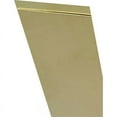 thumbnail image 3 of K&S 8240 Decorative Metal Strip, 1/4 in W, 12 in L, 0.032 in Thick, Brass Mill, 3 of 3