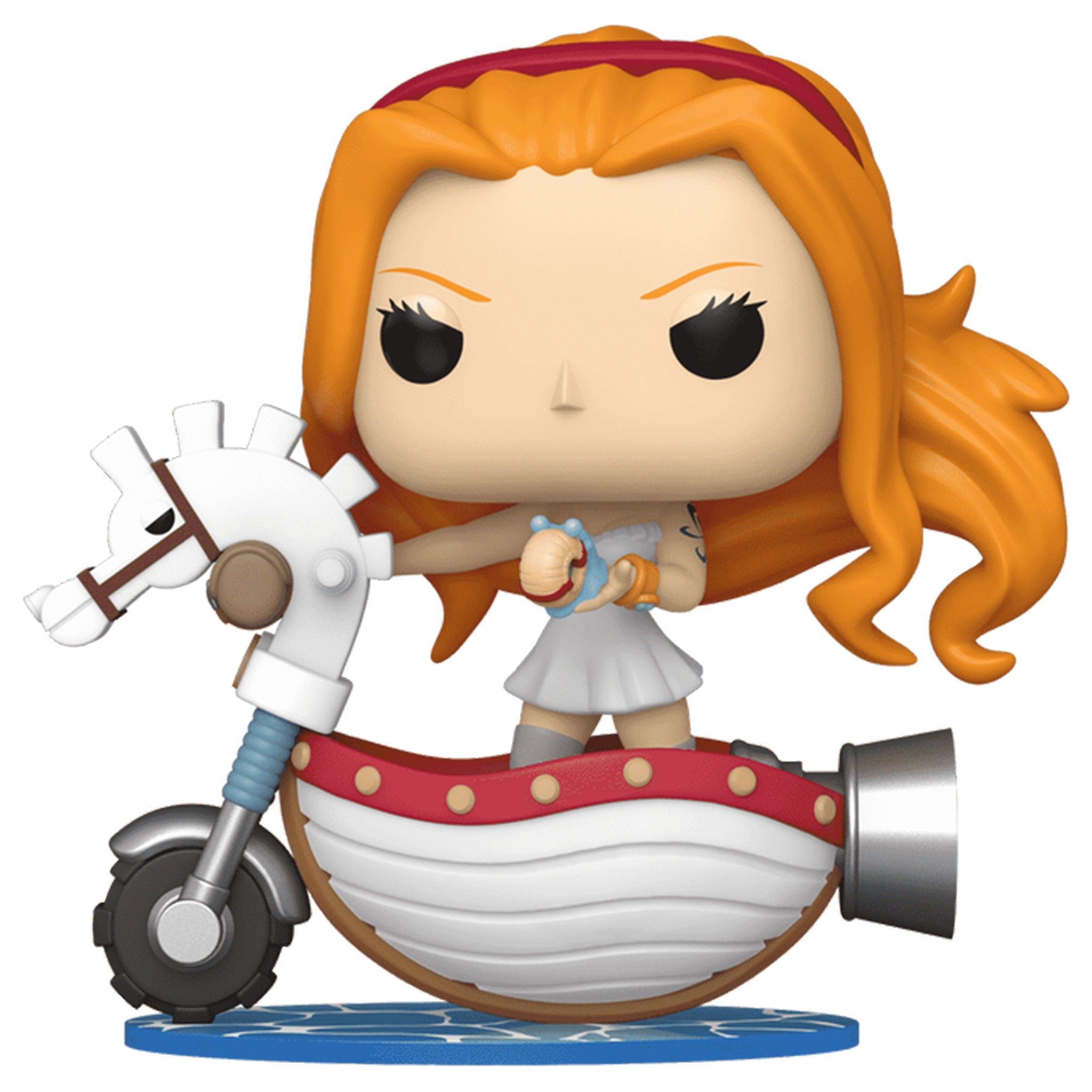 WonderCon Share Exclusive One Piece Nami with White Hobby Horse Vinyl Figure