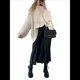 thumbnail image 3 of Suéteres de Cuello Alto de Gran Tamaño para Mujer, Jerseys de Punto Grueso de Larga, Ropa de Moda de Invierno, Otoño Albaricoque L, 3 of 10