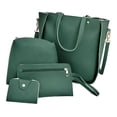 thumbnail image 4 of 2 Juegos de Bolsos de Cuero PU para Mujer con Cremallera BLESIY Bolsos de hombro para mujer, 4 of 5