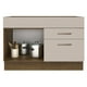thumbnail image 3 of Mueble de Cocina Para Tarja MADESA 1 Puerta y 2 Cajones Marrón/Crema, 3 of 5