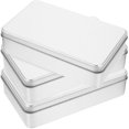 thumbnail image 3 of 3pcs Small Tin Box Empty Rectangle Tinplate Box Tinplate Containers Tin Box With Lid, 3 of 5
