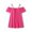 Red, variant on ZHOGXU Fashion Womens Mini Dresses Solid Color Off Shoulder Short Sleeve Loose Fitted Beach Vacation Outfit
