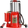 thumbnail image 5 of 20 Ton Hydraulic Bottle Jack, 40,000LBS Pneumatic All Welded Bottle Jack, 10.4-16.3 inch Lifting Range,Manual Hand Pump & 2-Section Long Handle, for Car, Pickup Truck, Truck, RV, Auto Repair,Red, 5 of 14