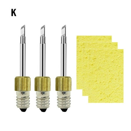 

E10 Interface Soldering Iron Tips Welding Tips Usb Soldering Tip Set B C K Type